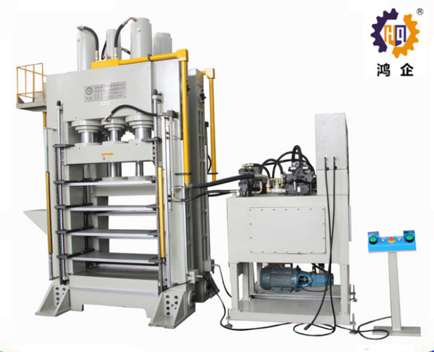 Plc Control 5 Layers 150 Ton Hydraulic Press For Wood And Furniture Bending