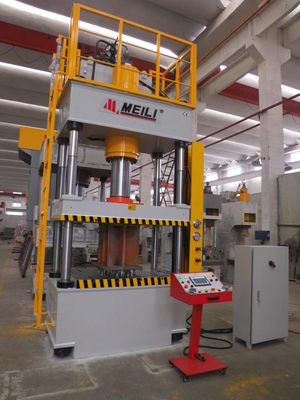 Four Pillar 200T Deep Drawing Press Machine For Kitchen Utensils