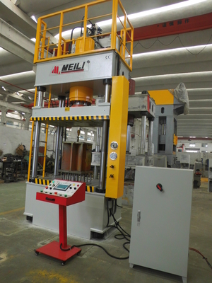 Four Pillar 200T Deep Drawing Press Machine For Kitchen Utensils