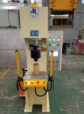 C Frame 10T Hydraulic Metal Punch Press Machine 100KN Metal Forming