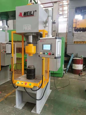 40Ton C Type Servo Automatic Hydraulic Press 7.5kw PLC HMI Control