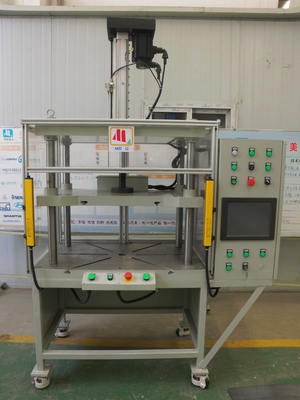 Steel 3T Electric Servo Press Machine 0-15mm/S 3KW PLC Control